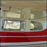 Cessna 120, 140, 150 (Left or Right) Rear Window 20-343-18C. LP Aero Plastics